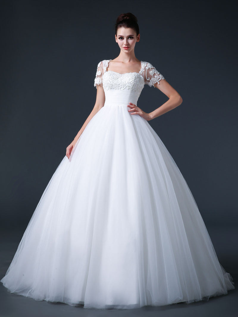 Ball Gown Debutante Dress with Short ...